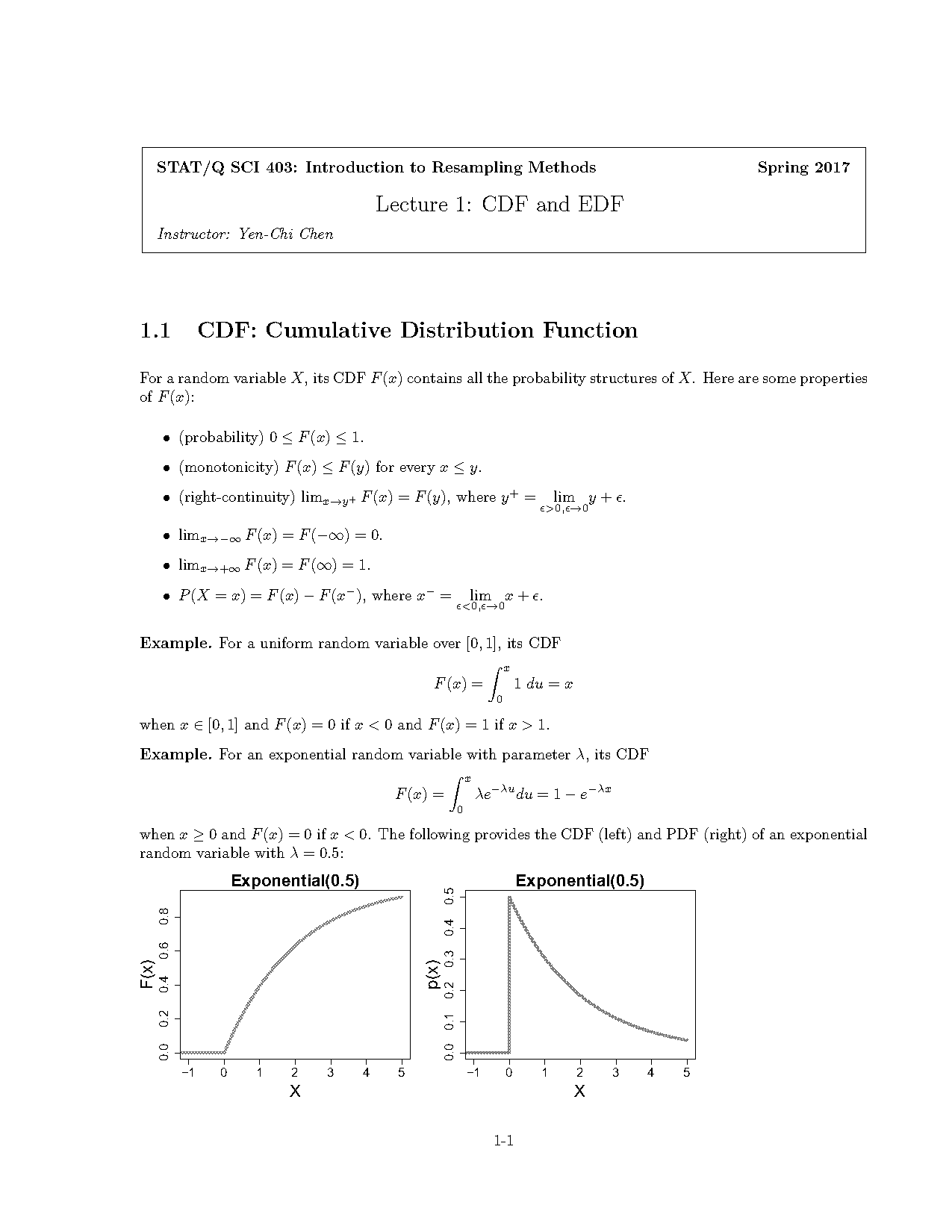 cumulative distribution function example statistics